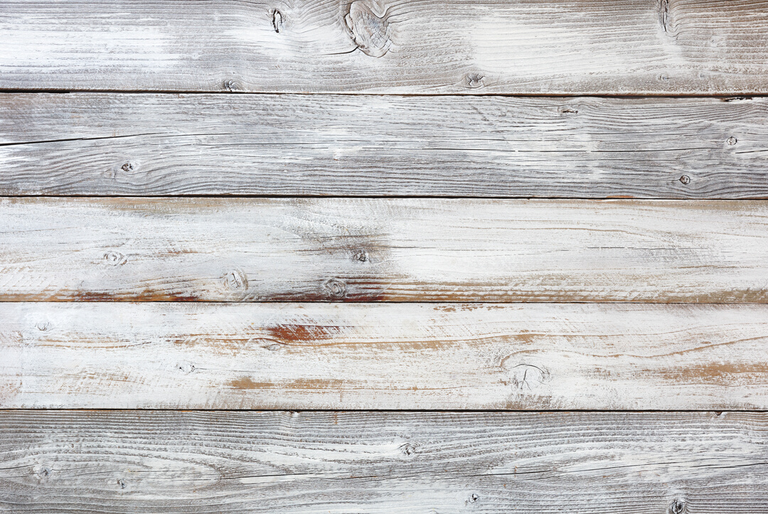 White Painted Wooden Boards